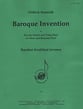 Baroque Invention Piccolo/ Flute and Tuba Duet, opt. oboe and bassoon cover